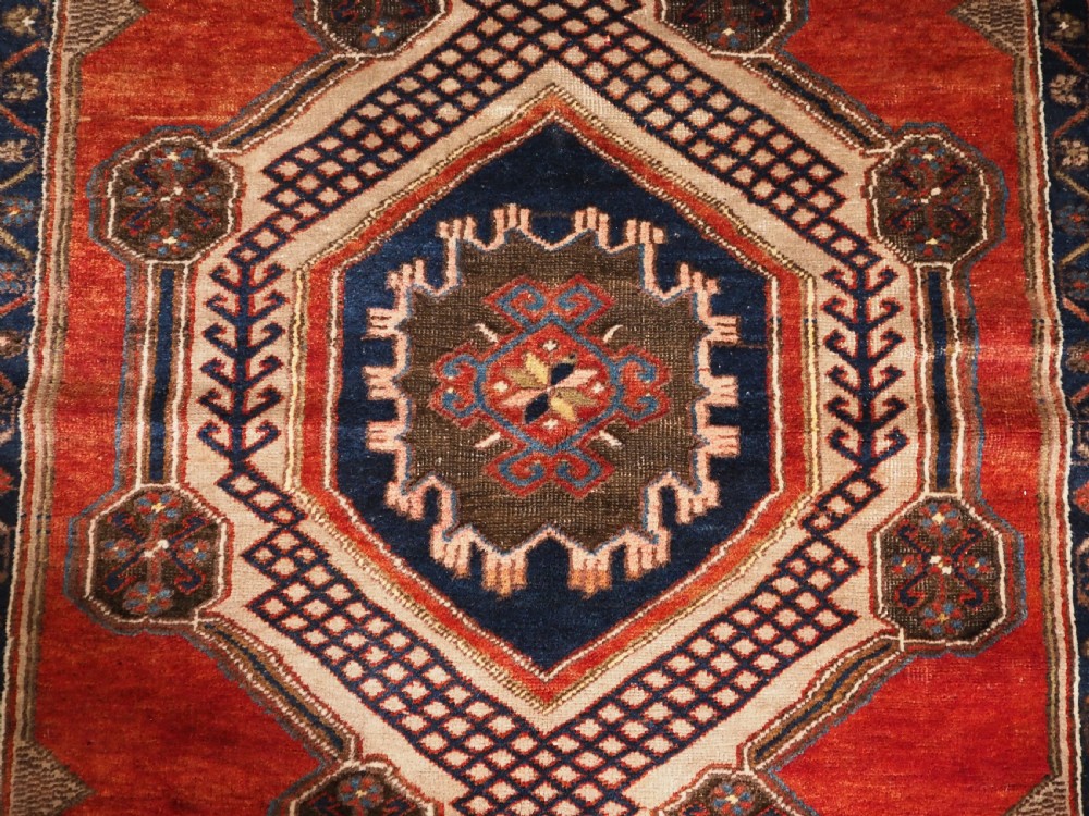 ANTIQUE TURKISH YAHYALI VILLAGE RUG, GOOD COLOUR, CIRCA 1900. View IX