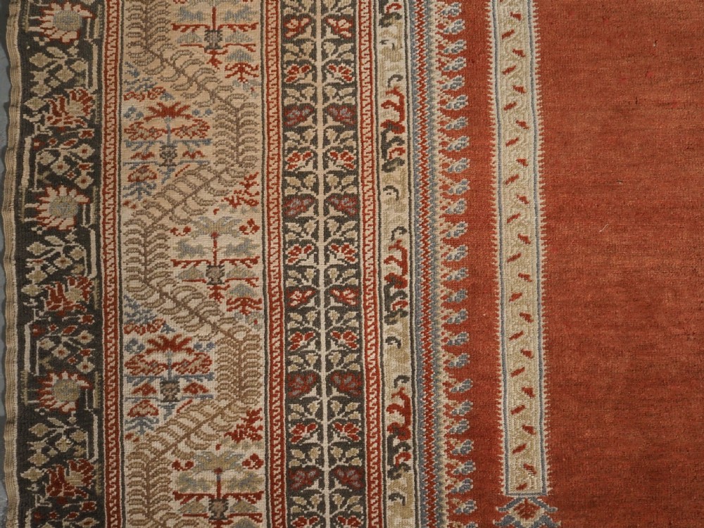 ANTIQUE TURKISH GHIORDES PRAYER RUG, SUPERB CONDITION, 1ST HALF 19TH CENTURY. View XI