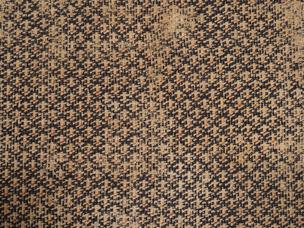 ANTIQUE TURKISH GHIORDES PRAYER RUG, BLUE GROUND, 18TH CENTURY. View X