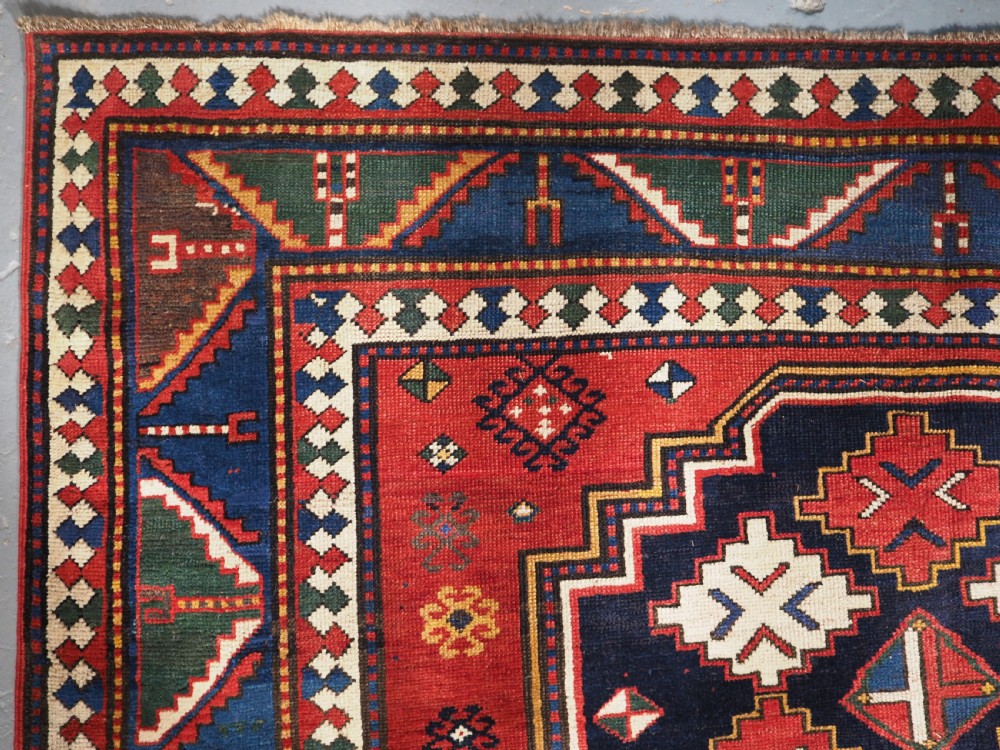 ANTIQUE CAUCASIAN LORI PAMBAK RUG OF LARGE SIZE, CIRCA 1890. View IX