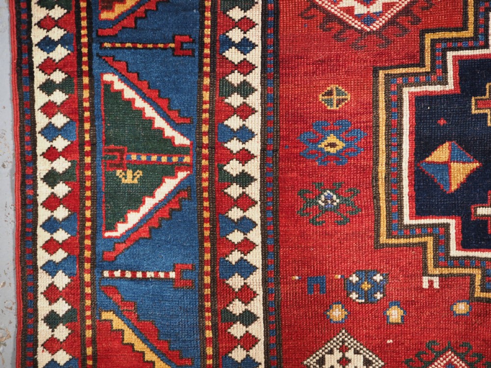 ANTIQUE CAUCASIAN LORI PAMBAK RUG OF LARGE SIZE, CIRCA 1890. View X