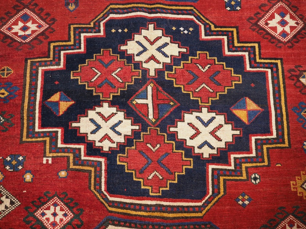 ANTIQUE CAUCASIAN LORI PAMBAK RUG OF LARGE SIZE, CIRCA 1890. View XII