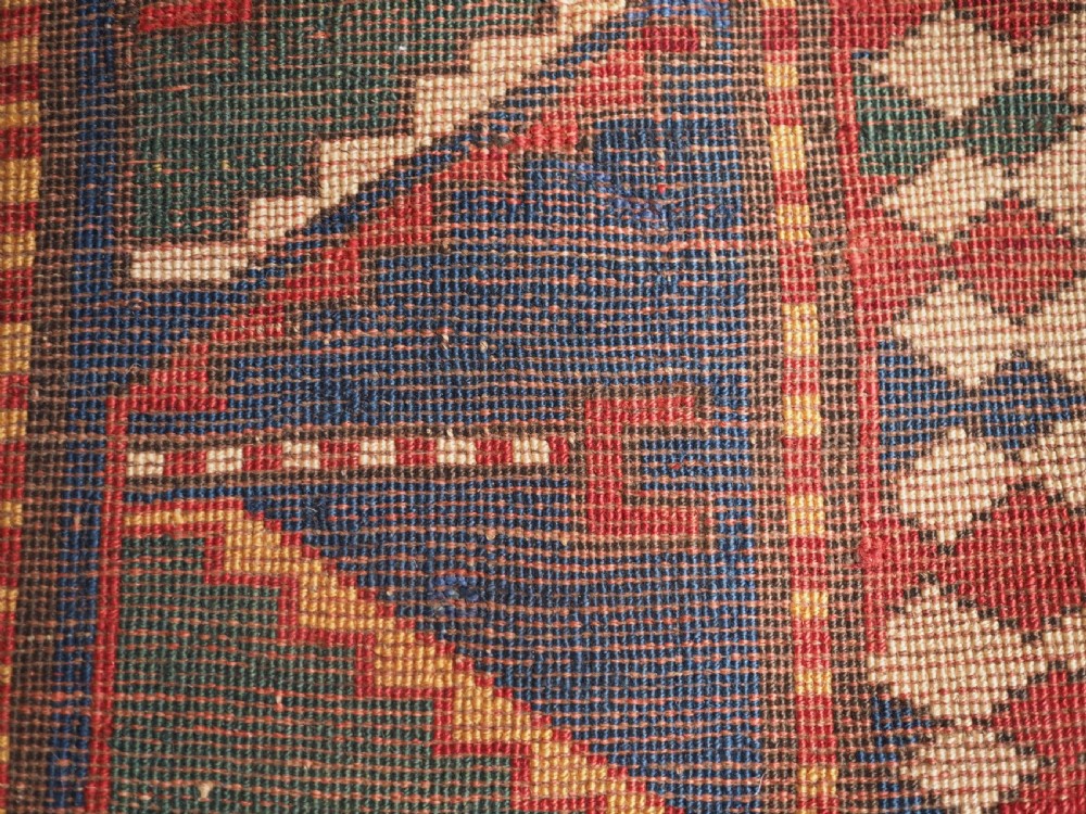 ANTIQUE CAUCASIAN LORI PAMBAK RUG OF LARGE SIZE, CIRCA 1890. View XIII