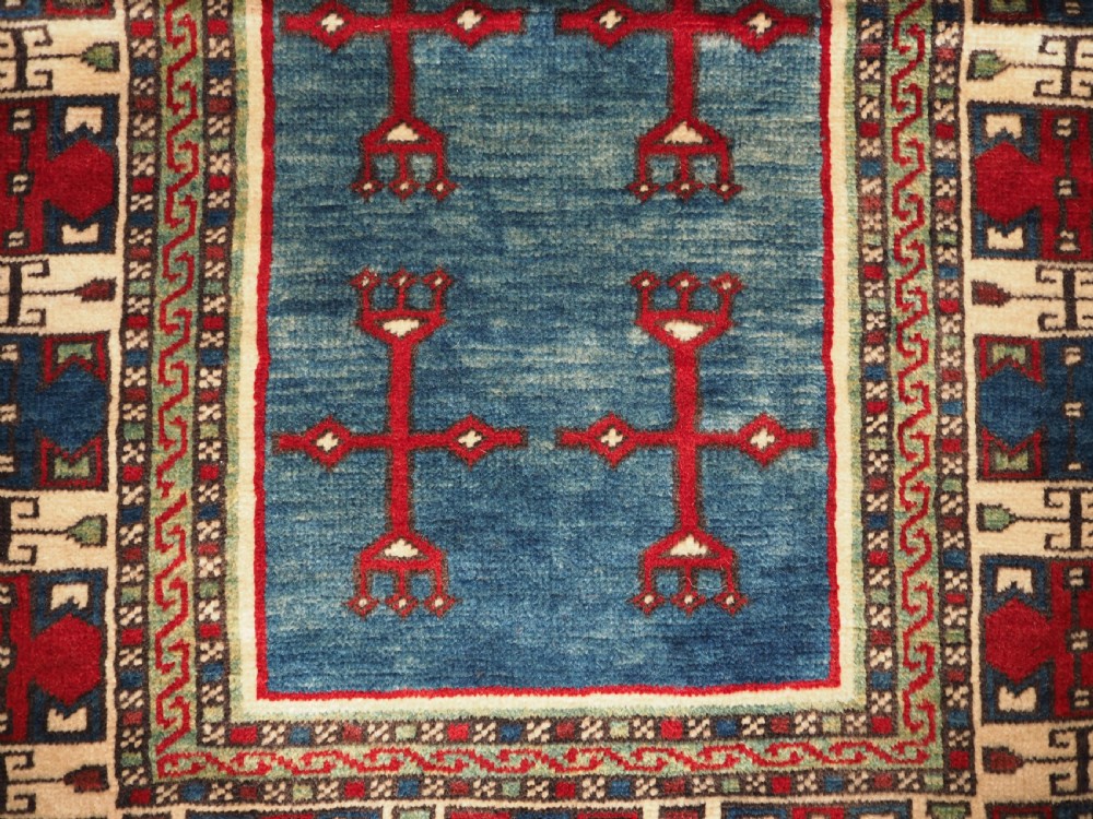OLD TURKISH YURUK KURDISH PRAYER RUG, SMALL SIZE, CIRCA 1920. View VII