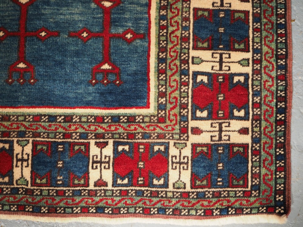 OLD TURKISH YURUK KURDISH PRAYER RUG, SMALL SIZE, CIRCA 1920. View VIII