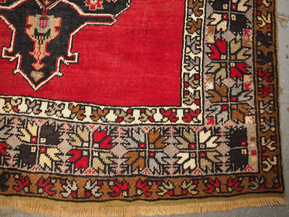 OLD TURKISH RUNNER, NIGDE REGION, LARGE SIZE COUNTRY HOUSE LOOK, CIRCA 1920. View IX