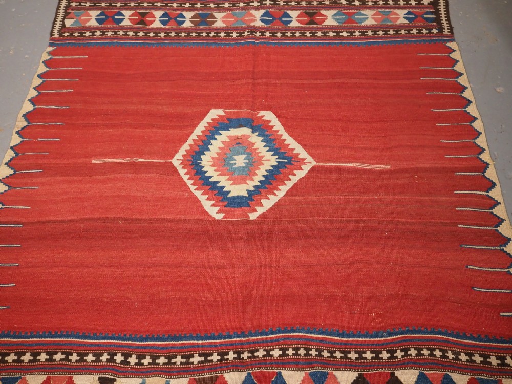 ANTIQUE TURKISH FETHIYE KILIM CAMEL COVER, CIRCA 1870. View III