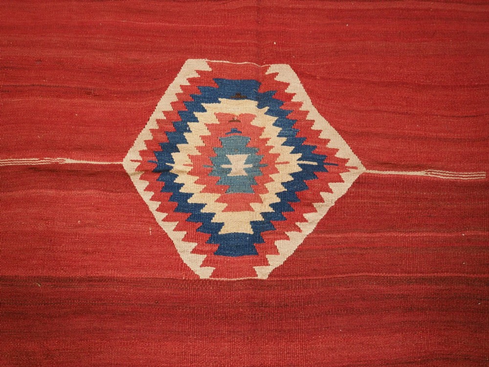 ANTIQUE TURKISH FETHIYE KILIM CAMEL COVER, CIRCA 1870. View VI