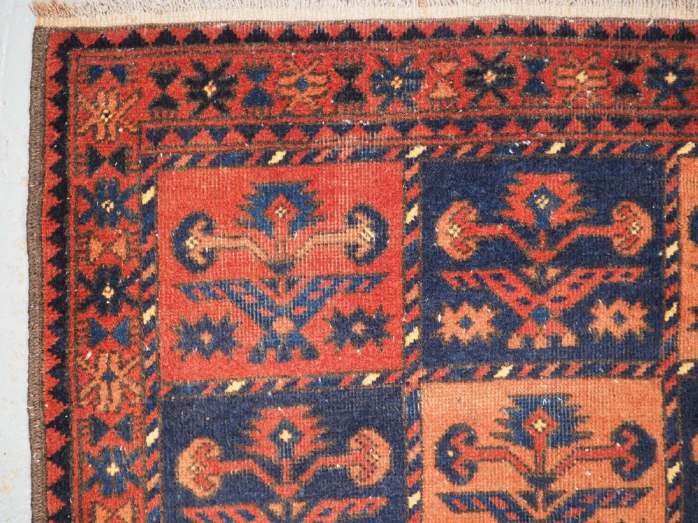 OLD AFGHAN VILLAGE RUG, ERSARI TURKMEN SHRUB DESIGN, CIRCA 1920/30. View V