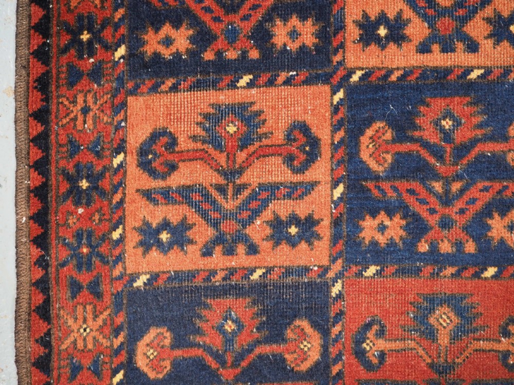 OLD AFGHAN VILLAGE RUG, ERSARI TURKMEN SHRUB DESIGN, CIRCA 1920/30. View VI