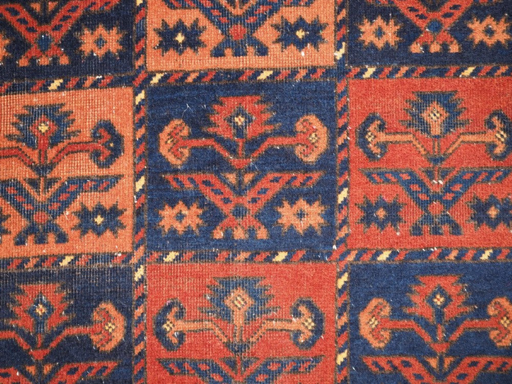OLD AFGHAN VILLAGE RUG, ERSARI TURKMEN SHRUB DESIGN, CIRCA 1920/30. View VII