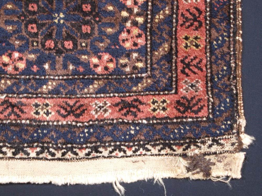 ANTIQUE AFGHAN BALUCH BAG FACE OF SMALL SIZE, CIRCA 1900. View V