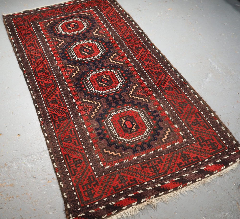 ANTIQUE BALUCH RUG, SALAR KHANI TRIBE, CIRCA 1900. View II