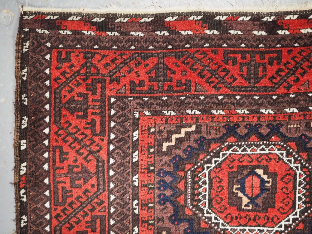 ANTIQUE BALUCH RUG, SALAR KHANI TRIBE, CIRCA 1900. View VI
