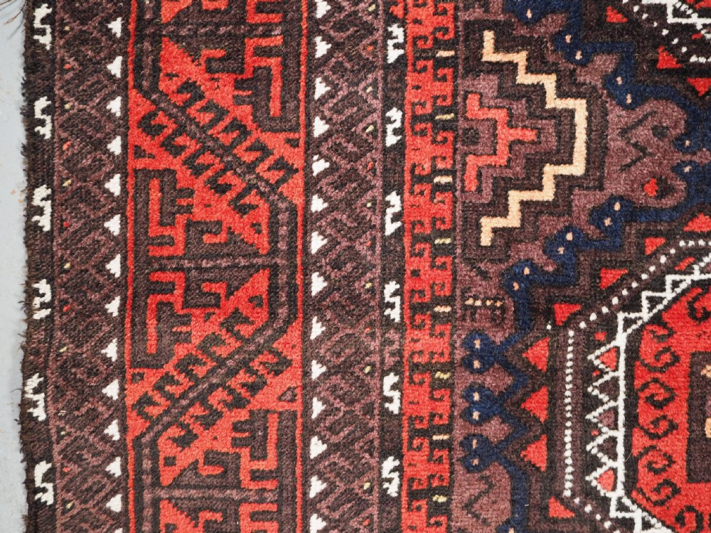 ANTIQUE BALUCH RUG, SALAR KHANI TRIBE, CIRCA 1900. View VII