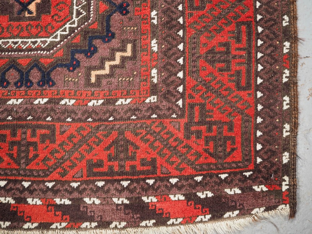 ANTIQUE BALUCH RUG, SALAR KHANI TRIBE, CIRCA 1900. View VIII