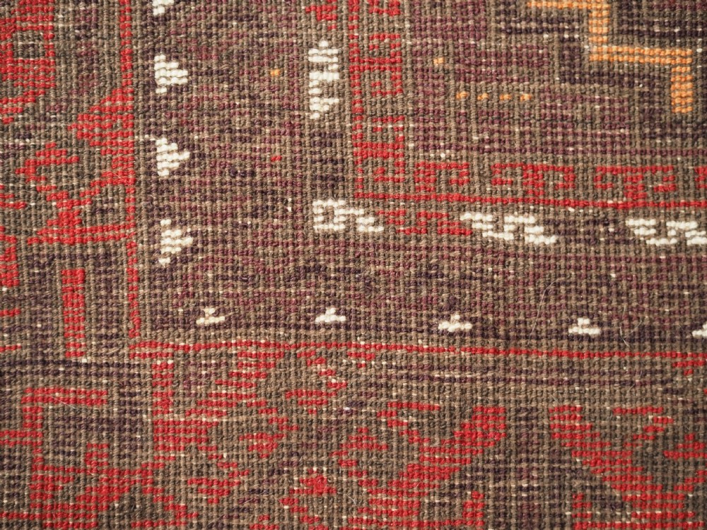 ANTIQUE BALUCH RUG, SALAR KHANI TRIBE, CIRCA 1900. View XI