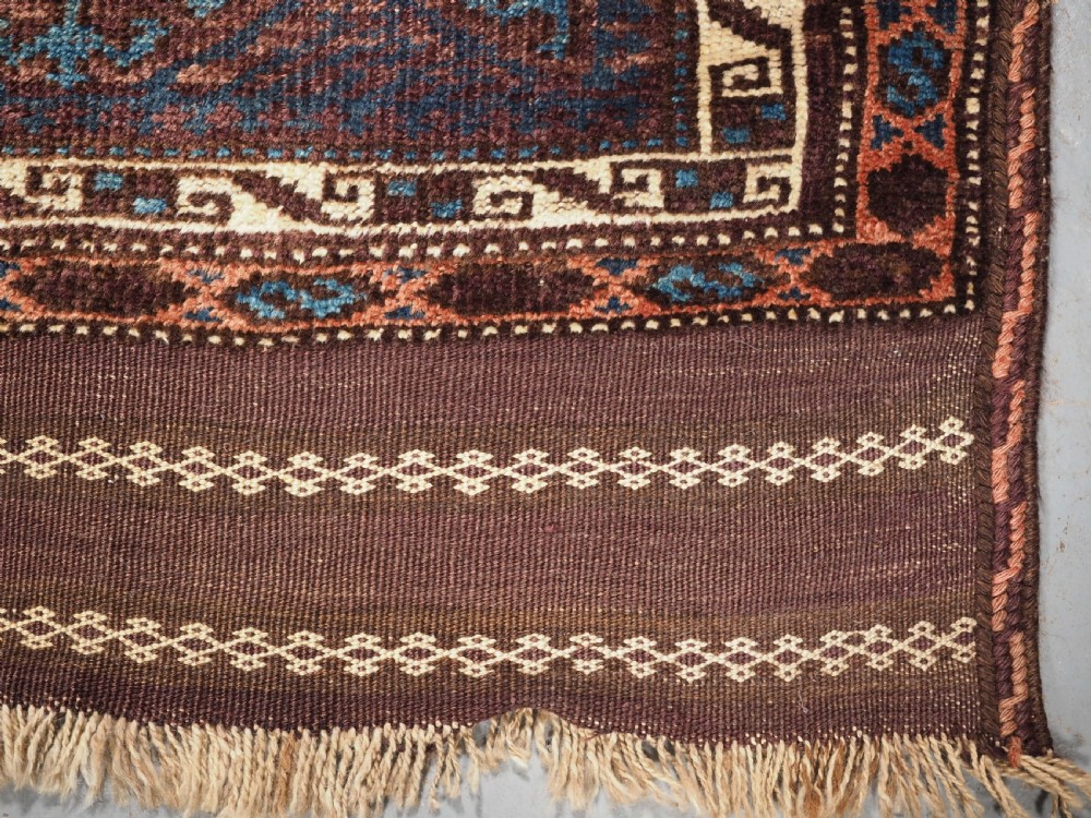 ANTIQUE AFGHAN VILLAGE PRAYER RUG, SUPERB COLOUR, CIRCA 1920. View IX