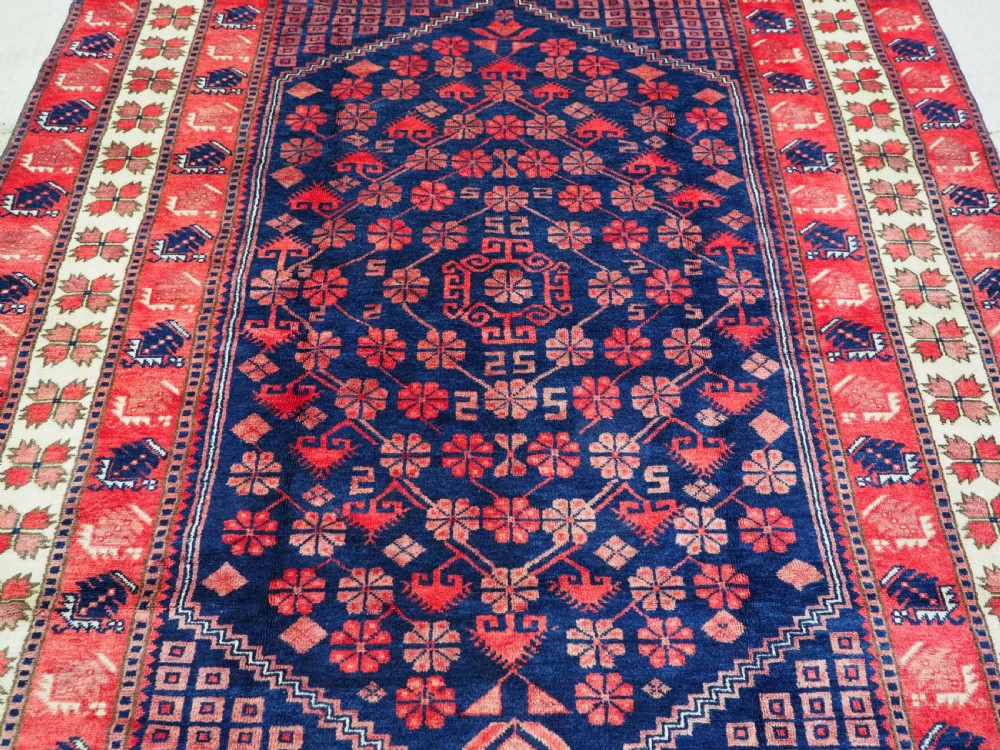 OLD TURKISH YAGCIBEDIR VILLAGE CARPET, TRADITIONAL DESIGN, CIRCA 1930. View IV