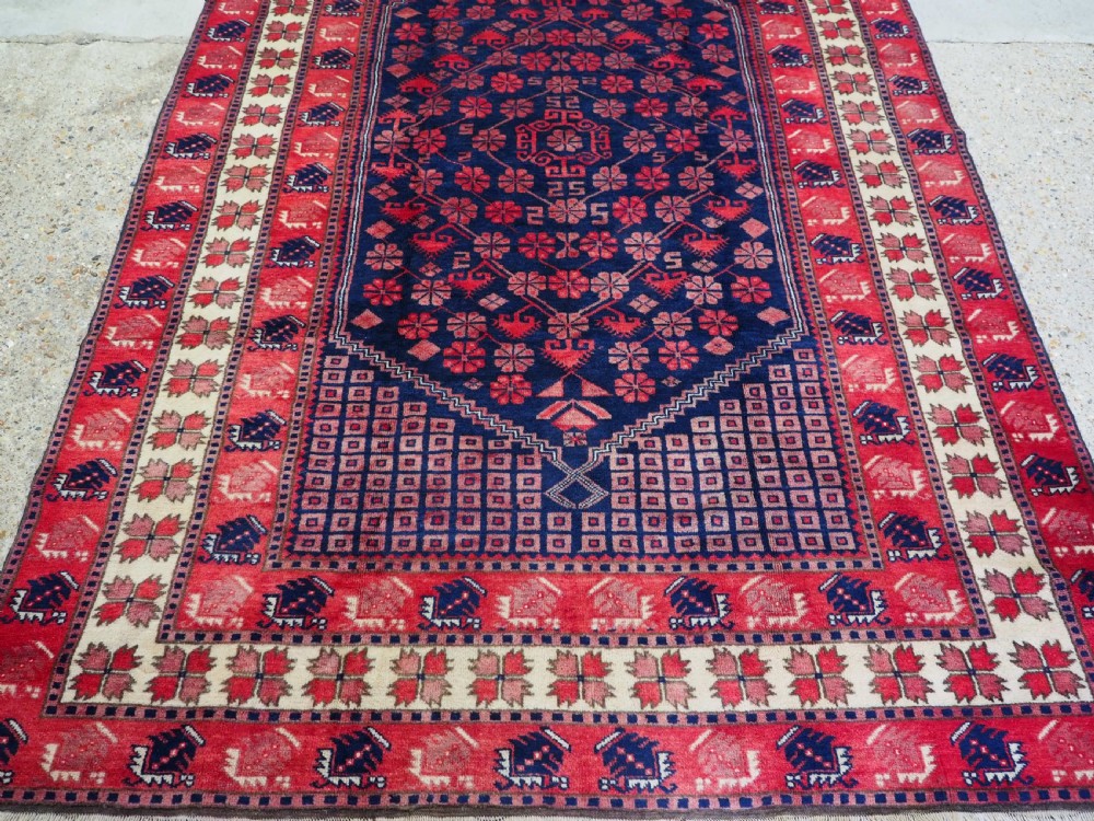 OLD TURKISH YAGCIBEDIR VILLAGE CARPET, TRADITIONAL DESIGN, CIRCA 1930. View V