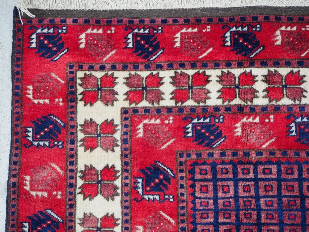 OLD TURKISH YAGCIBEDIR VILLAGE CARPET, TRADITIONAL DESIGN, CIRCA 1930. View VI