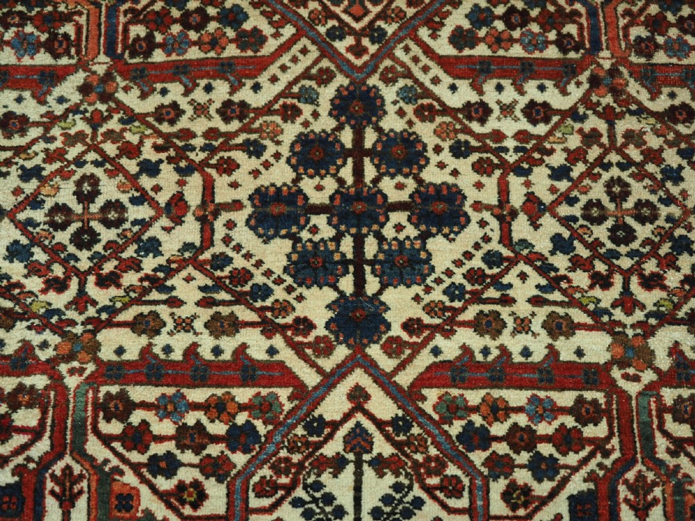 ANTIQUE JOSHAGHAN VILLAGE CARPET WITH TRADITIONAL SHRUB DESIGN CIRCA 1920. View VII