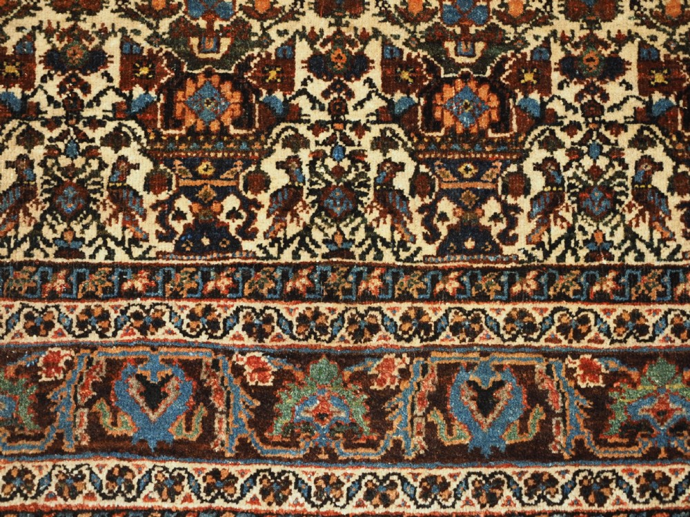 ANTIQUE ABEDEH RUG WITH ZILI SULTAN DESIGN, CIRCA 1900. View VIII