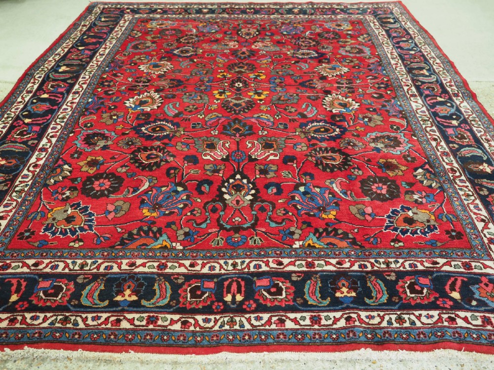 OLD KHORASAN CARPET, BOLD DESIGN & VERY HARD WEARING, CIRCA 1930. View II