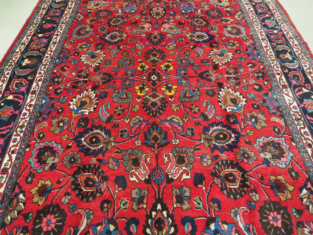 OLD KHORASAN CARPET, BOLD DESIGN & VERY HARD WEARING, CIRCA 1930. View IV