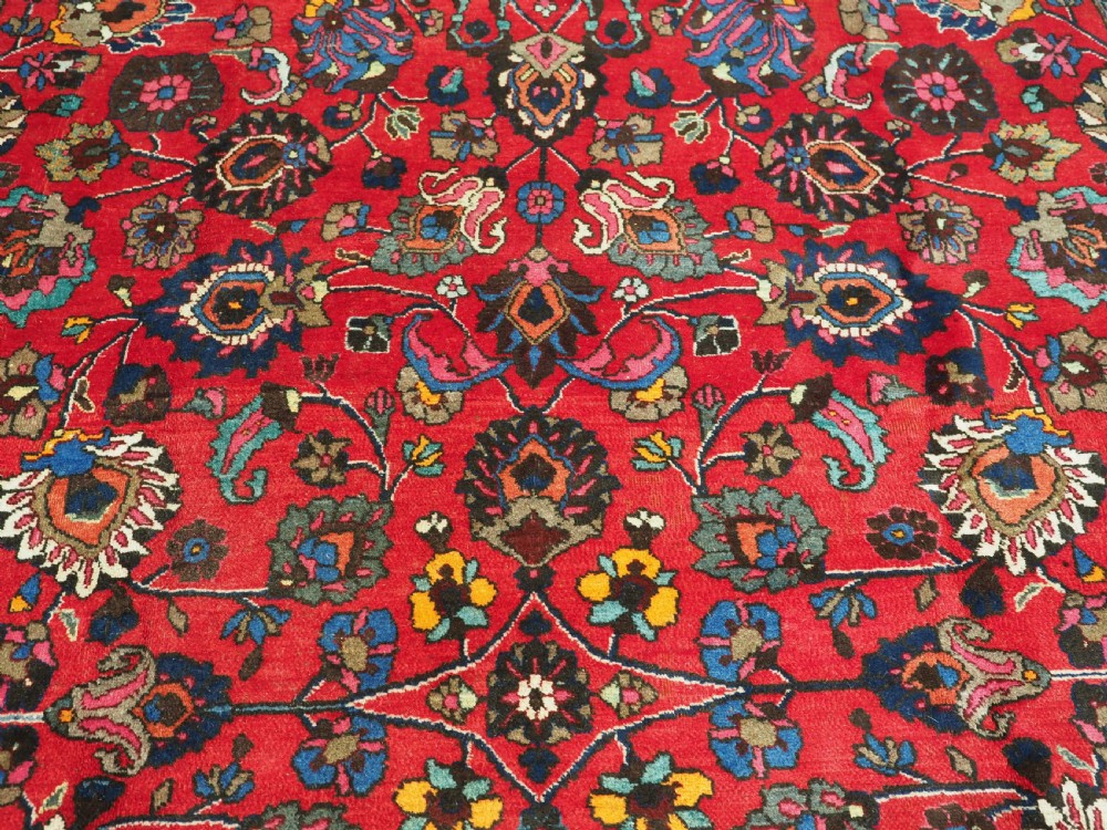 OLD KHORASAN CARPET, BOLD DESIGN & VERY HARD WEARING, CIRCA 1930. View VIII