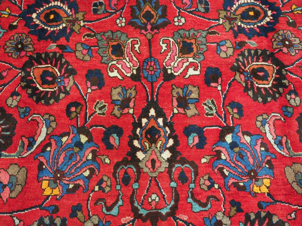 OLD KHORASAN CARPET, BOLD DESIGN & VERY HARD WEARING, CIRCA 1930. View IX