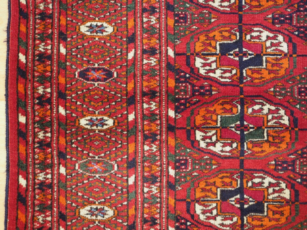 ANTIQUE TEKKE TURKMEN RUG OF SMALL SIZE, CIRCA 1900/20. View VII