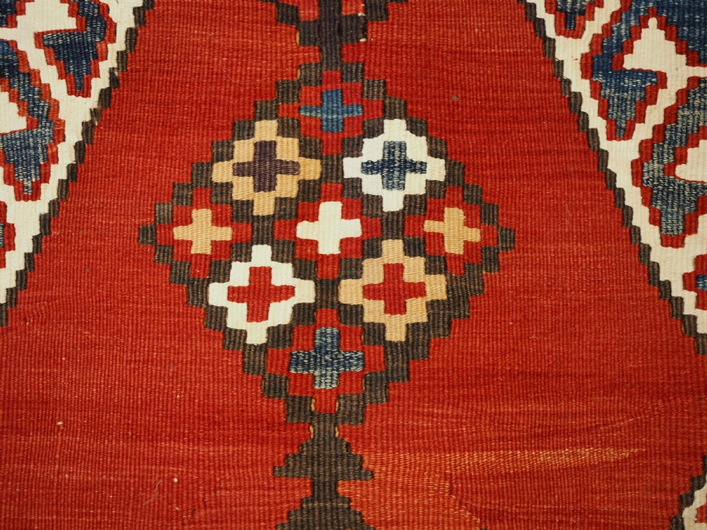 ANTIQUE TURKISH OBRUK PRAYER KILIM, OUTSTANDING CONDITION, CIRCA 1900. View VIII