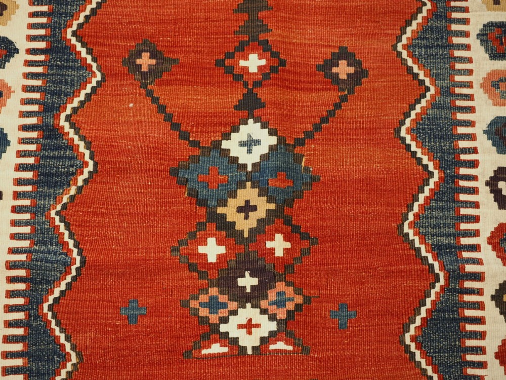 ANTIQUE TURKISH OBRUK PRAYER KILIM, OUTSTANDING CONDITION, CIRCA 1900. View IX