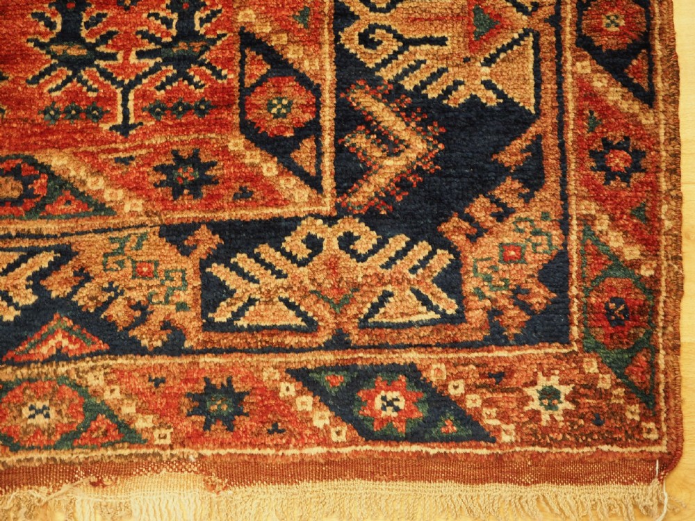 ANTIQUE TURKISH DOSEMEALTI RUG, SOFT COLOURS, ALL NATURAL DYES, CIRCA 1920. View XI