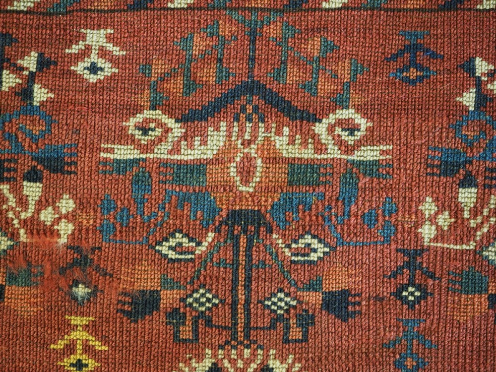 ANTIQUE TEKKE TURKMEN 'DIP KHALI' RUG, SUPERB SOFT WOOL, 2ND HALF 19TH CENTURY. View XIV