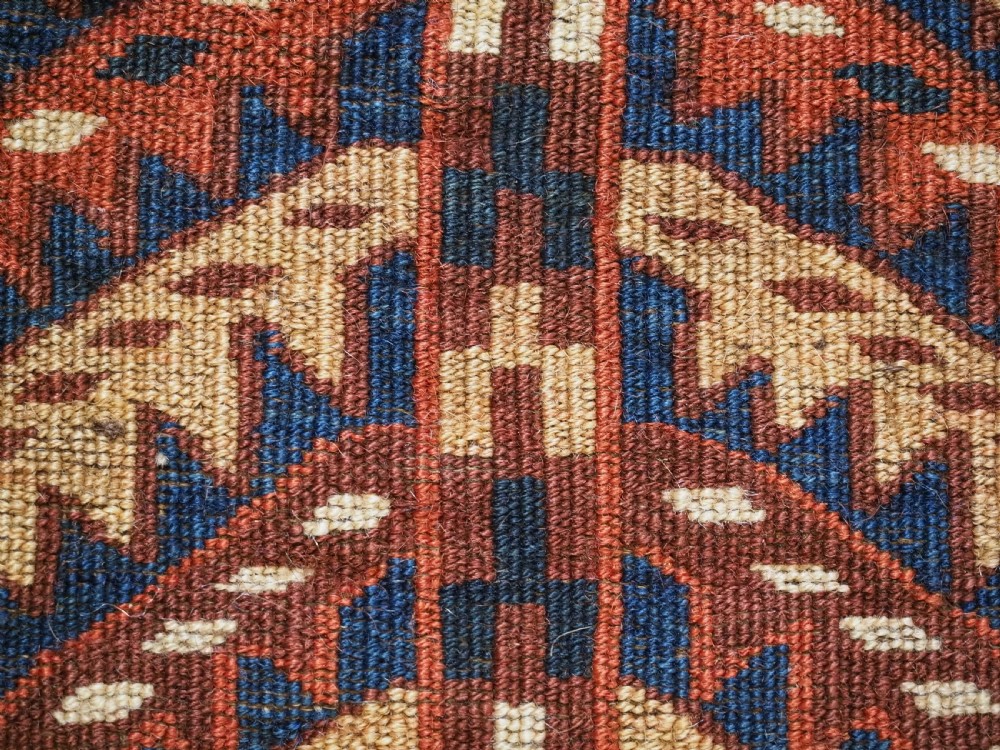 ANTIQUE YOMUT TURKMEN ASMALYK, BRIDAL CAMEL DECORATION, 2ND HALF 19TH CENTURY. View XII