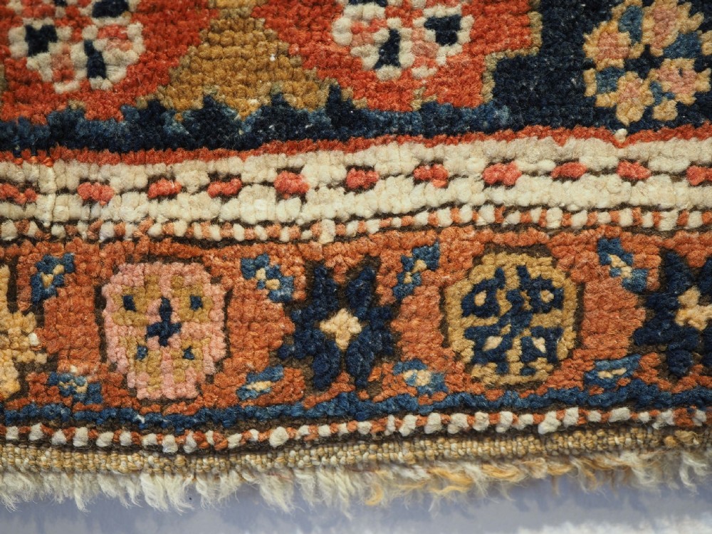 ANTIQUE HERIZ REGION PILED MAFRASH BAG PANEL, CIRCA 1900. View VII