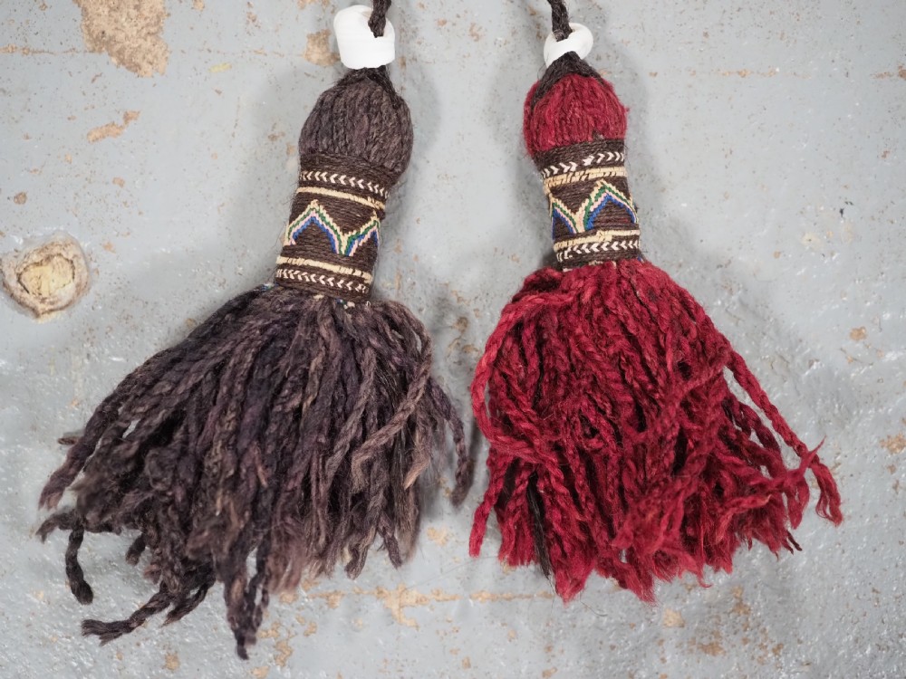 ANTIQUE BALUCH DOUBLE FACED VANITY BAG, SISTAN PROVINCE, AFGHANISTAN, CIRCA 1900. View III