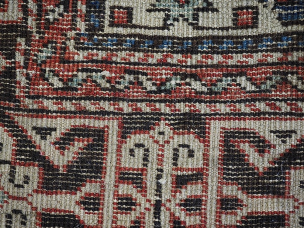 ANTIQUE CAUCASIAN KUBA REGION PEREPEDIL RUG, CIRCA 1880. View XIV