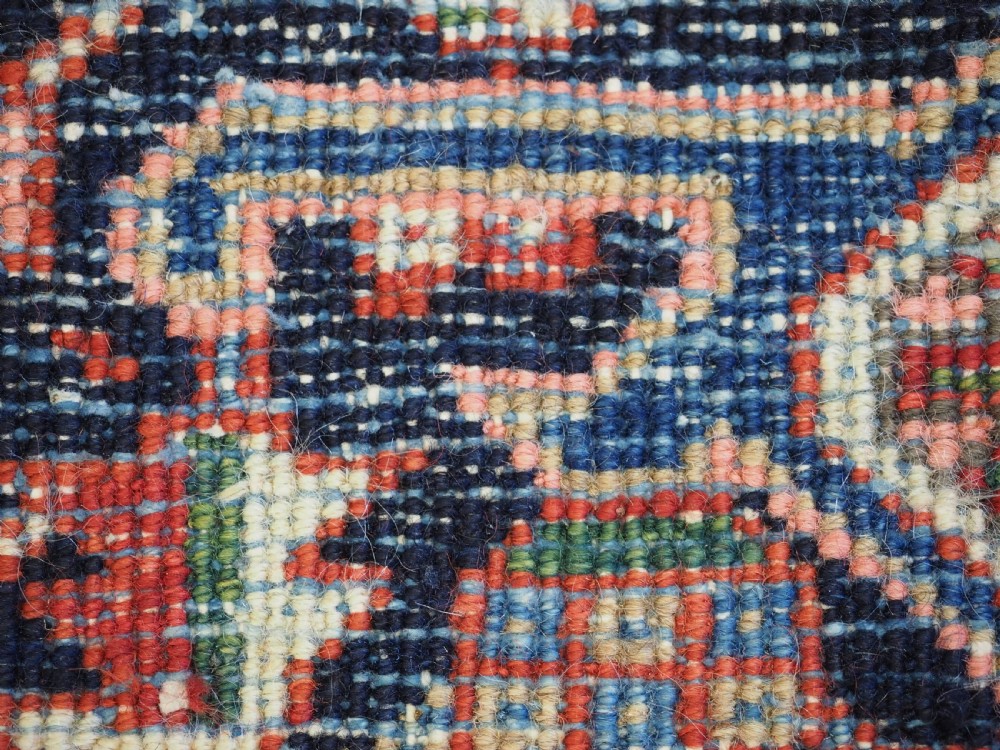 ANTIQUE HERIZ CARPET OF SCARCE DESIGN, EXCELLENT COLOUR, CIRCA 1900. View XII