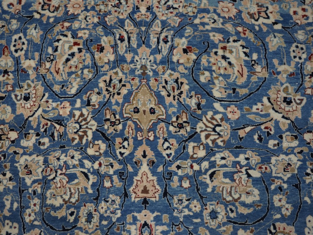 RARE ANTIQUE NAIN RUG, YOUNG WEAVERS LEARNING RUG FULL OF CHARM, CIRCA 1900. View VII