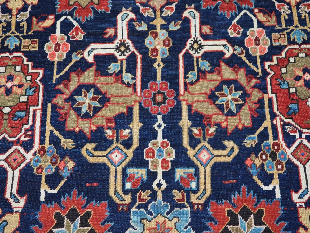 ANTIQUE CAUCASIAN SHIRVAN RUG WITH KUBA AFSHAN DESIGN, CIRCA 1900. View XI