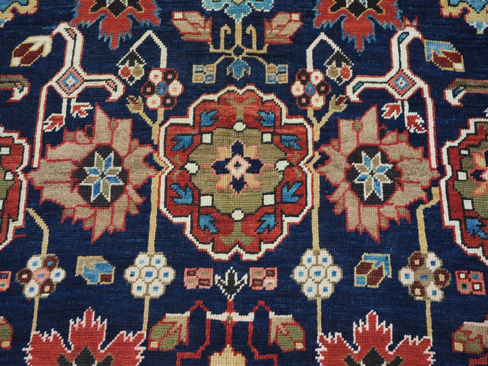 ANTIQUE CAUCASIAN SHIRVAN RUG WITH KUBA AFSHAN DESIGN, CIRCA 1900. View XII