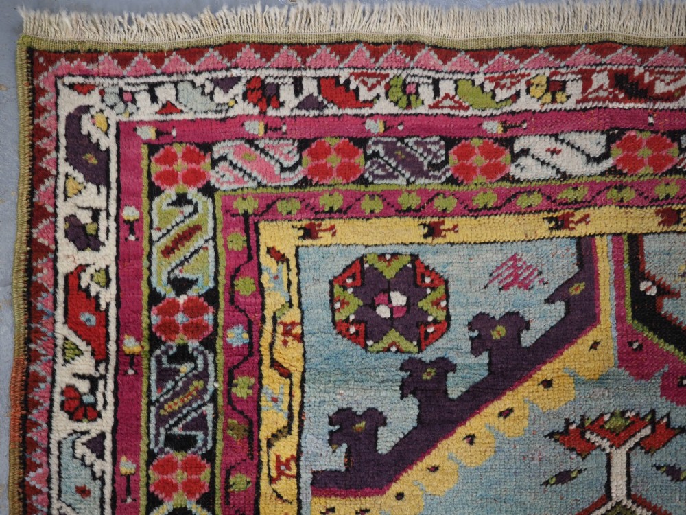 ANTIQUE TURKISH KIRSEHIR VILLAGE PRAYER RUG, CLASSIC DESIGN, 1880. View IX
