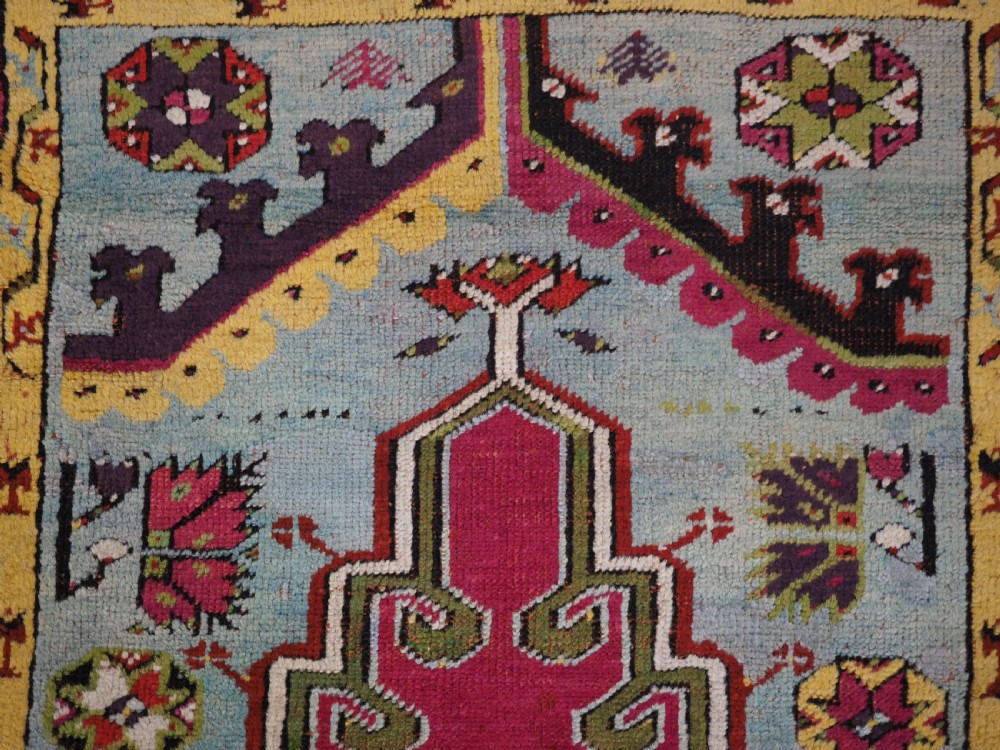 ANTIQUE TURKISH KIRSEHIR VILLAGE PRAYER RUG, CLASSIC DESIGN, 1880. View XI