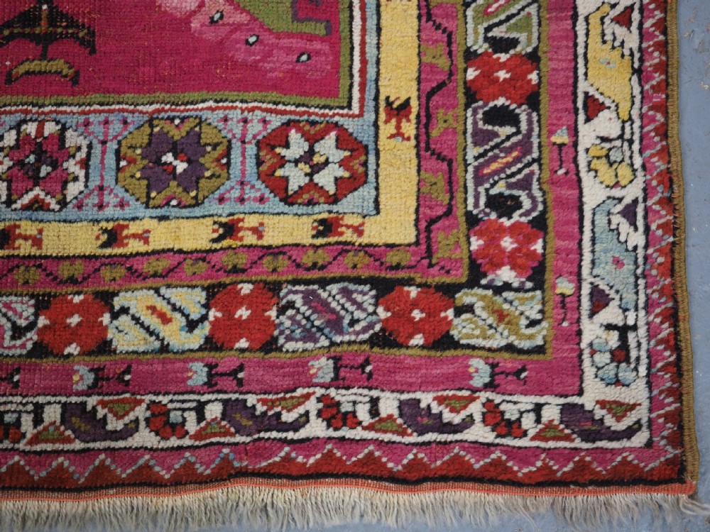 ANTIQUE TURKISH KIRSEHIR VILLAGE PRAYER RUG, CLASSIC DESIGN, 1880. View XIV