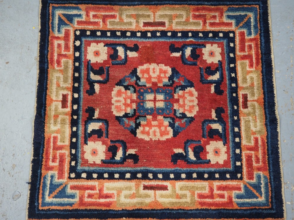 ANTIQUE CHINESE NINGXIA BENCH RUNNER, GREAT CONDITION, CIRCA 1900. View V