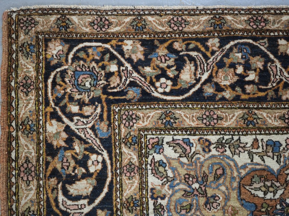 ANTIQUE ISFAHAN REGION VILLAGE RUG, TRADITIONAL DESIGN, (ONE OF A PAIR A) CIRCA 1920. View VII