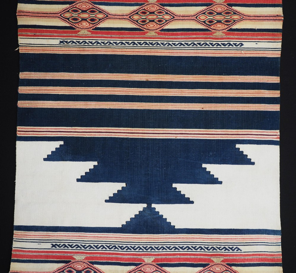 ANTIQUE SYRIAN ALEPPO PRAYER KILIM, BEAUTIFUL DISPLAY ITEM, LATE 19TH CENTURY. View III